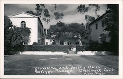 Browning and Dorsey Halls, Scripps College Postcard