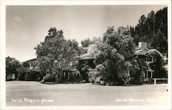 Will Rogers Home Postcard