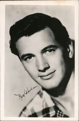 Rock Hudson Actors Postcard Postcard Postcard