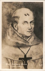 Friar Junipero Serra Postcard