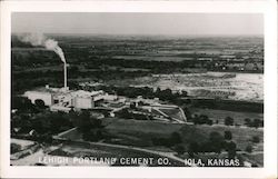 Lehigh Portland Cement Co. Iola, KS Postcard Postcard Postcard