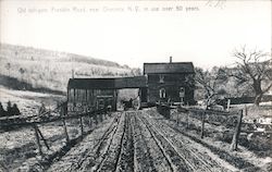 Old toll-gate Franklin Road, in use over 50 years. Oneonta, NY Postcard Postcard Postcard