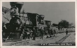 V&T Train Postcard