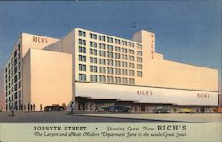 Rich's Inc. on Forsyth Street Atlanta, GA Postcard Postcard Postcard