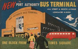 New Port Authority Bus Terminal New York, NY Postcard Postcard Postcard