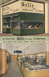 Selle Jewelers of St. Louis Hot Springs, AR Postcard Postcard Postcard