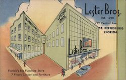 Lester Bros St. Petersburg, FL Postcard Postcard Postcard