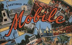 Greetings from Mobile, Alabama Postcard