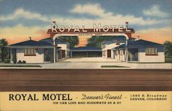 Royal Motel Postcard