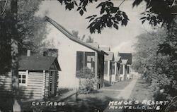 Menge's Resort Postcard