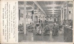 Victory Service Club Postcard