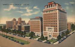 Barnes Hospital Group St. Louis, MO Postcard Postcard Postcard