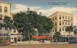 Hotel Detroit St Petersburg, Florida St. Petersburg, FL Postcard Postcard Postcard