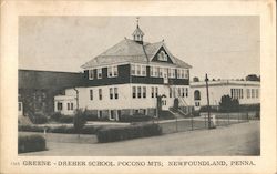 Greene-Dreher School, Pocono Mountains Postcard