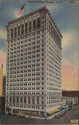 Shell Building Postcard