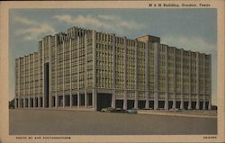 M & M Building Houston, TX Postcard Postcard Postcard