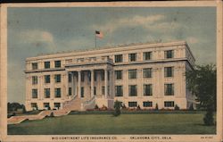 Mid-Continent Life Insurance Company - Oklahoma City, Oklahoma Postcard