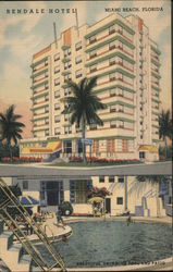 Rendale Hotel Miami Beach, FL Postcard Postcard Postcard