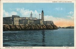 Morro Castle from the Outside Postcard