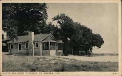 Lloyds Bay Point Cottages, St. Andrews, Florida Saint Andrews, FL Postcard Postcard Postcard