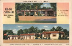 Red Top Cabin Camp Postcard