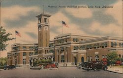 Missouri Pacific Railroad Station, Little Rock, Arkansas Postcard