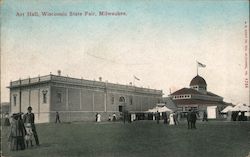 Art Hall, Wisconsin State Fair Milwaukee, WI Postcard Postcard Postcard