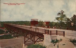 Twenty-Second Avenue Viaduct Postcard