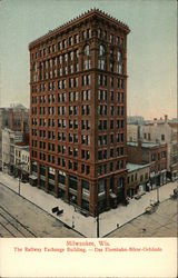 The Railway Exchange Building Postcard