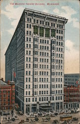 The Majestic Theatre Building Milwaukee, WI Postcard Postcard Postcard