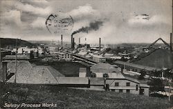 Solvay Process Works Postcard