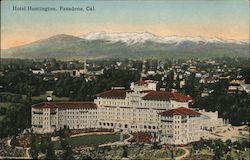 Hotel Huntington Pasadena, CA Postcard Postcard Postcard