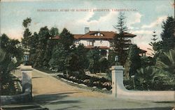 Sunnycrest - Home of Robert J. Burdette Pasadena, CA Postcard Postcard Postcard