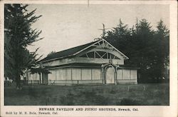 Newark Pavilion and Picnic Grounds California Postcard Postcard Postcard