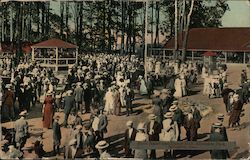 Band Stand and Dance Hall, Riverside Park Springfield, MA Postcard Postcard Postcard