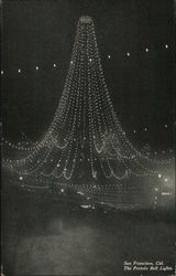 The Portola Bell Lights Postcard