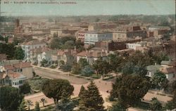 Birdseye View of Sacramento Postcard