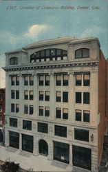 Chamber of Commerce Building Denver, CO Postcard Postcard Postcard