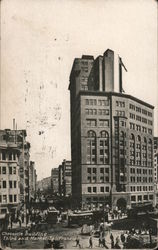 Chronicle Building, Third and Market Postcard