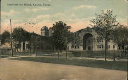 Institute for Blind Austin, TX Postcard Postcard Postcard