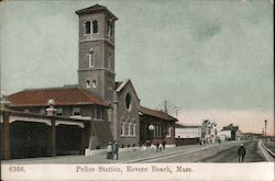 Police Station Postcard