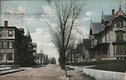 Highland Ave. Looking North Fitchburg, MA Postcard Postcard Postcard