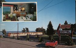 Florada Club and Motel Postcard