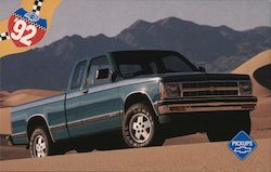 '92 Chevy Pickups Postcard