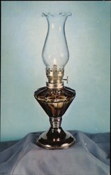 Christmas Club Gift, Kerosene Lamp - Cudahy Marine Bank Wisconsin Postcard Postcard Postcard