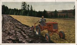 Allis-Chalmers Model "B" Tractor Milwaukee, WI Advertising Postcard Postcard Postcard