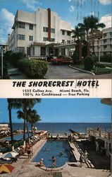 The Shorecrest Hotel Miami Beach, FL Postcard Postcard Postcard