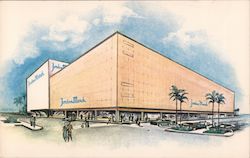 Jordan Marsh, The Stores with Florida Flair, Colonial Plaza Postcard