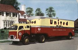 United Van Lines Moving With Care Postcard