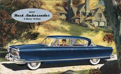 1953 Nash Ambassador 4-Door Sedan Postcard